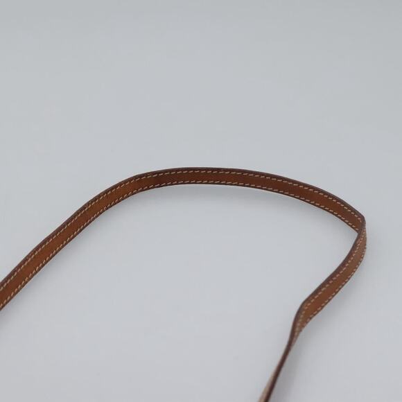 CELINE Macadam Canvas Shoulder Bag Pvc Leather Brown Gold - Picture 8 of 11